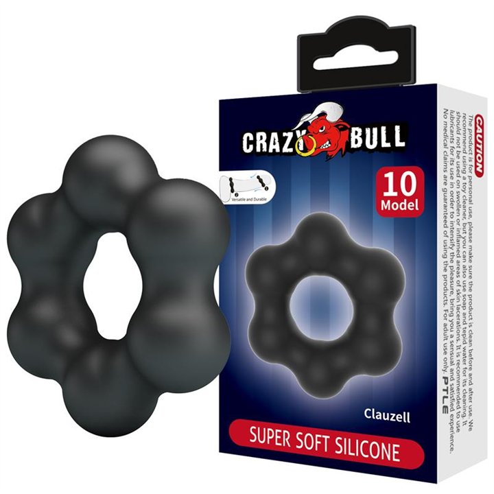 Clauzell Cock Ring Silicone Mod 10 - BI-210352 - Teknashop Ltd