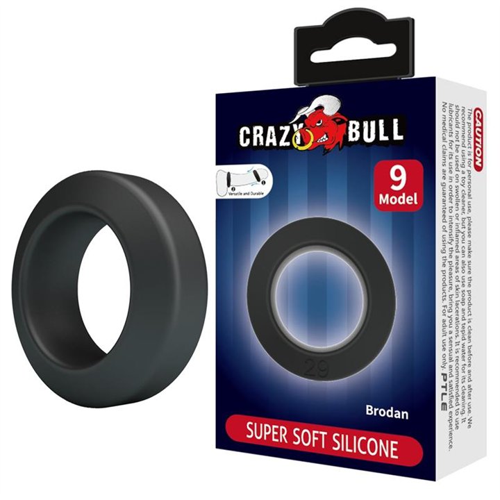 Brodan Cock Ring Silicone Mod 9 - BI-210351 - Teknashop Ltd