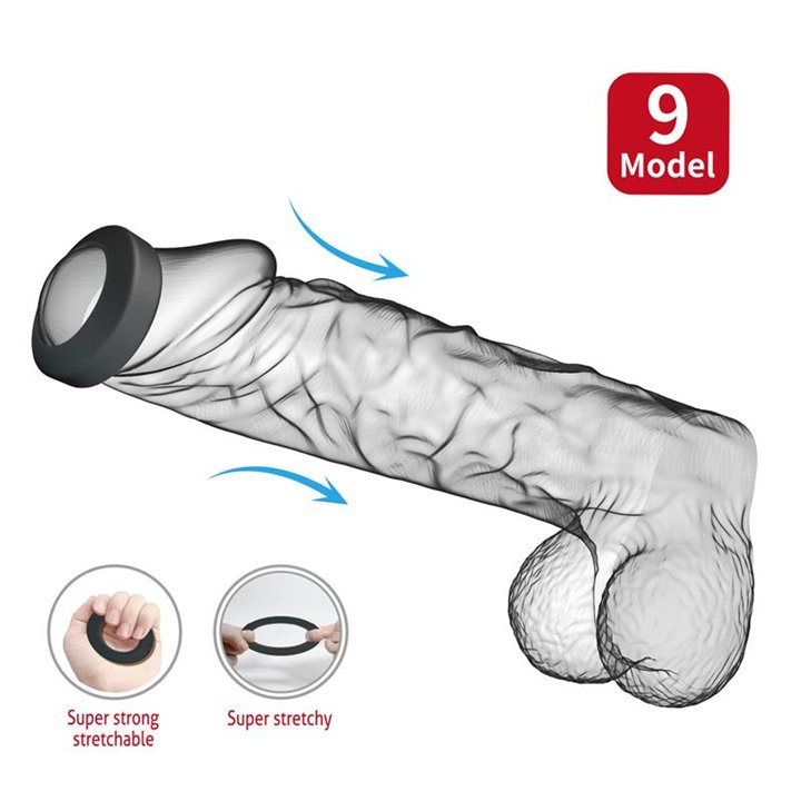 Brodan Cock Ring Silicone Mod 9 - BI-210351 - Teknashop Ltd