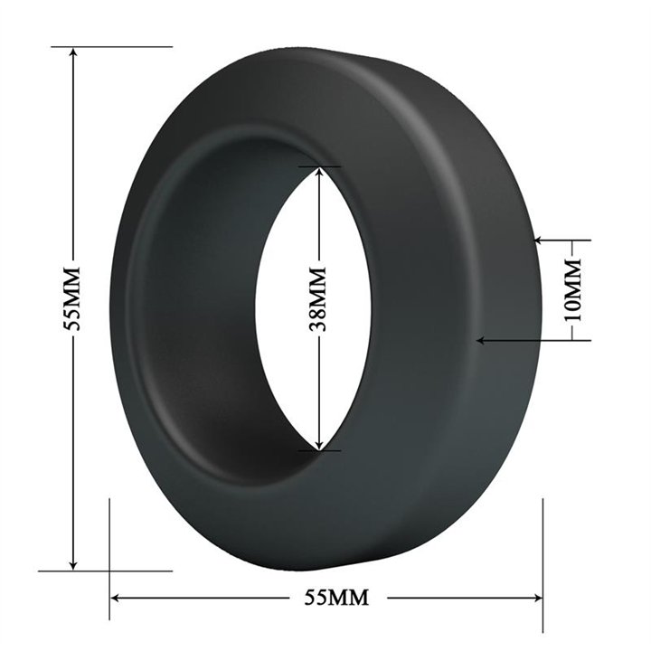 Brodan Cock Ring Silicone Mod 9 - BI-210351 - Teknashop Ltd