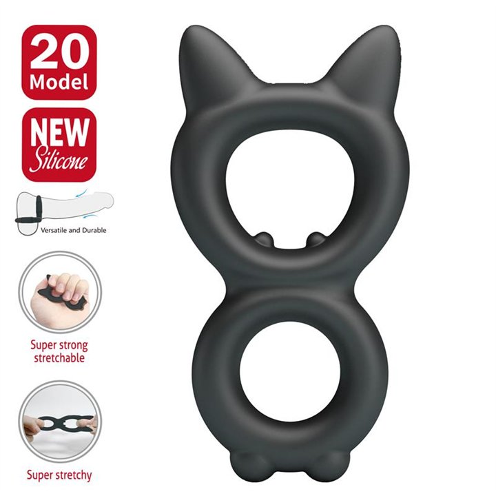 Toran Double Penis Ring Mod 20 - BI-210365 - Teknashop Ltd