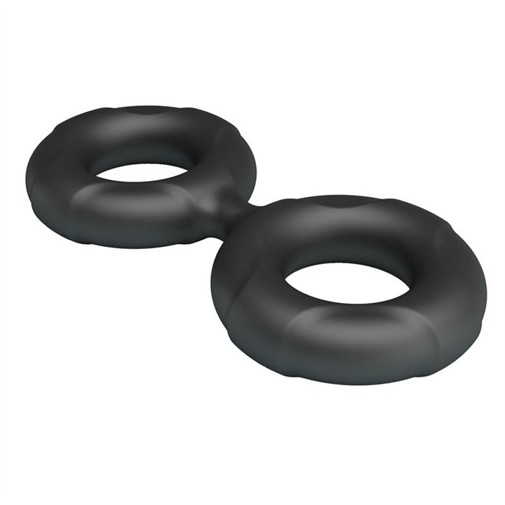 Radwan Double Cock Ring Silicone Mod 19 - BI-210364 - Teknashop Ltd