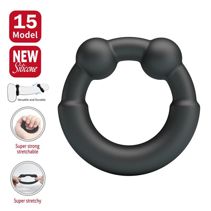 Meco Cock Ring Silicone Mod 15 - BI-210362 - Teknashop Ltd