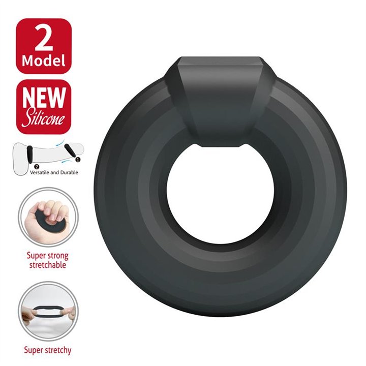 Kayke Cock Ring Silicone Mod 2 - BI-210360 - Teknashop Ltd