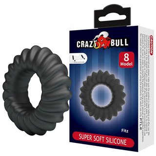 Fitz Cock Ring Silicone Mod 8 - BI-210356 - Teknashop Ltd