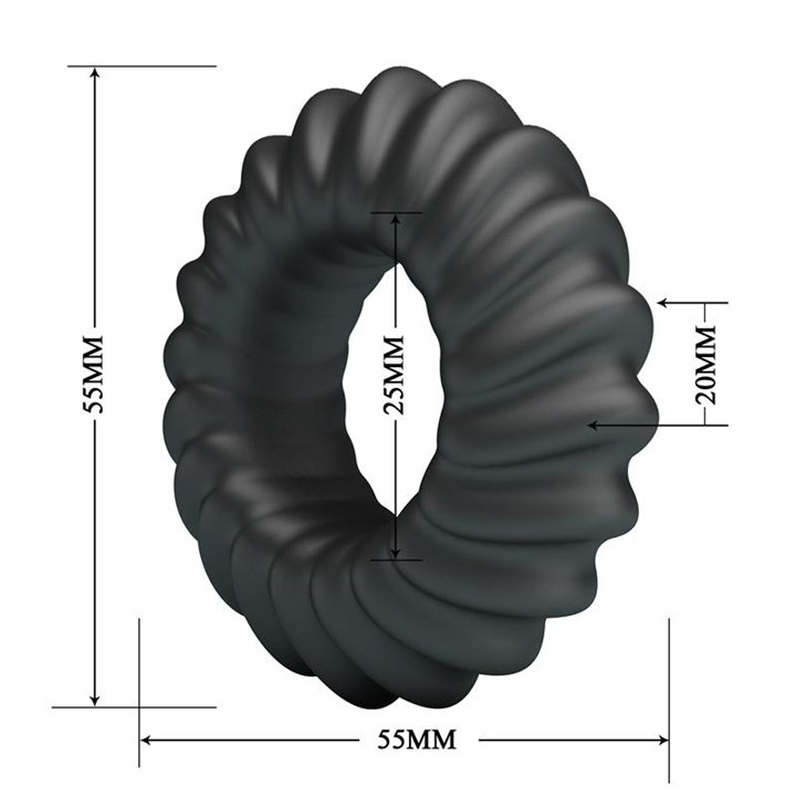 Fitz Cock Ring Silicone Mod 8 - BI-210356 - Teknashop Ltd