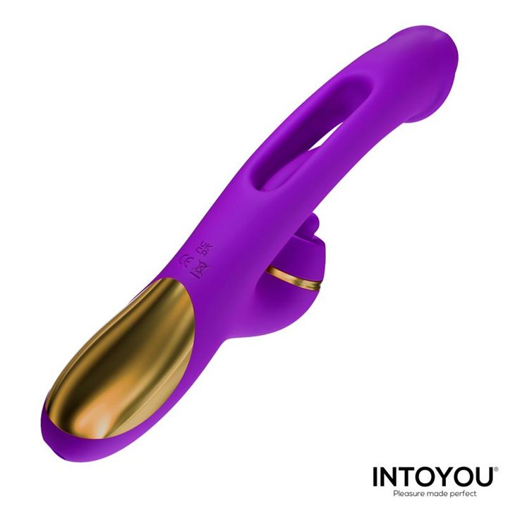 Siter 2.0 Flapping Tongue with Hitting Ball Vibrator with Caps - U-075 - Teknashop Ltd