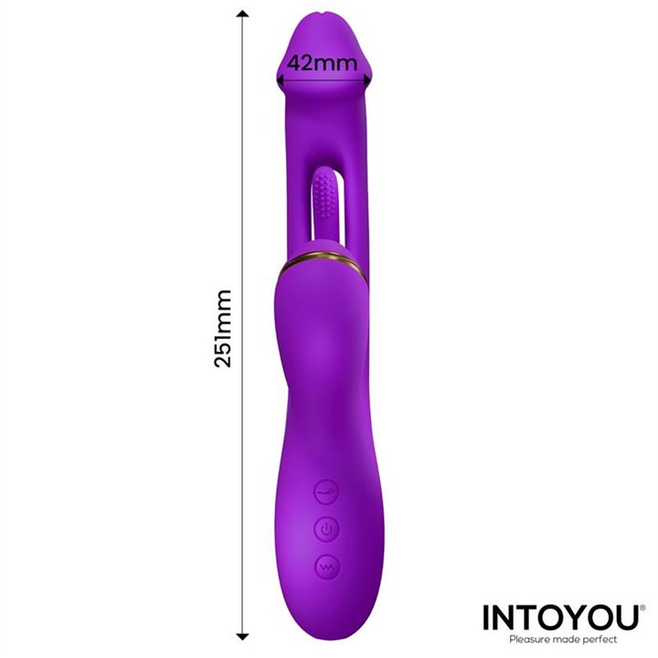 Siter 2.0 Flapping Tongue with Hitting Ball Vibrator with Caps - U-075 - Teknashop Ltd