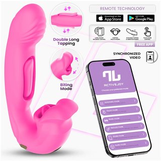 Bimby Biting and Double Tongue Tapping Vibrator with App - IN-048 - Teknashop Ltd