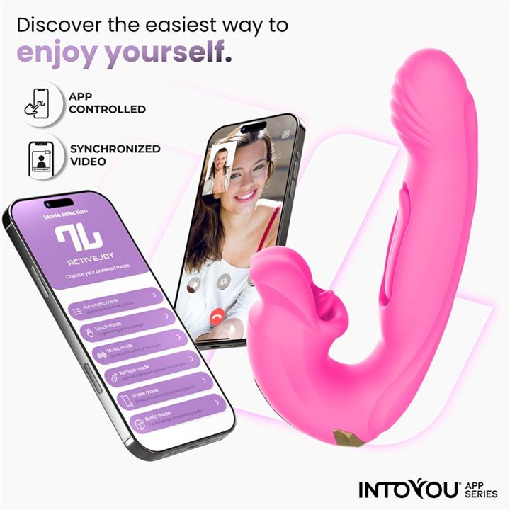 Bimby Biting and Double Tongue Tapping Vibrator with App - IN-048 - Teknashop Ltd