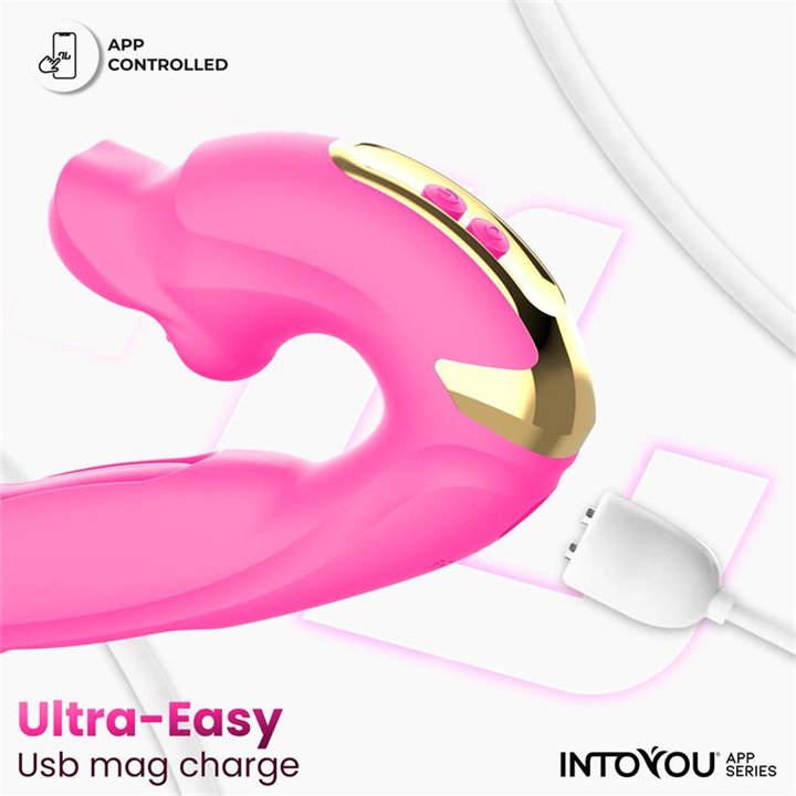 Bimby Biting and Double Tongue Tapping Vibrator with App - IN-048 - Teknashop Ltd