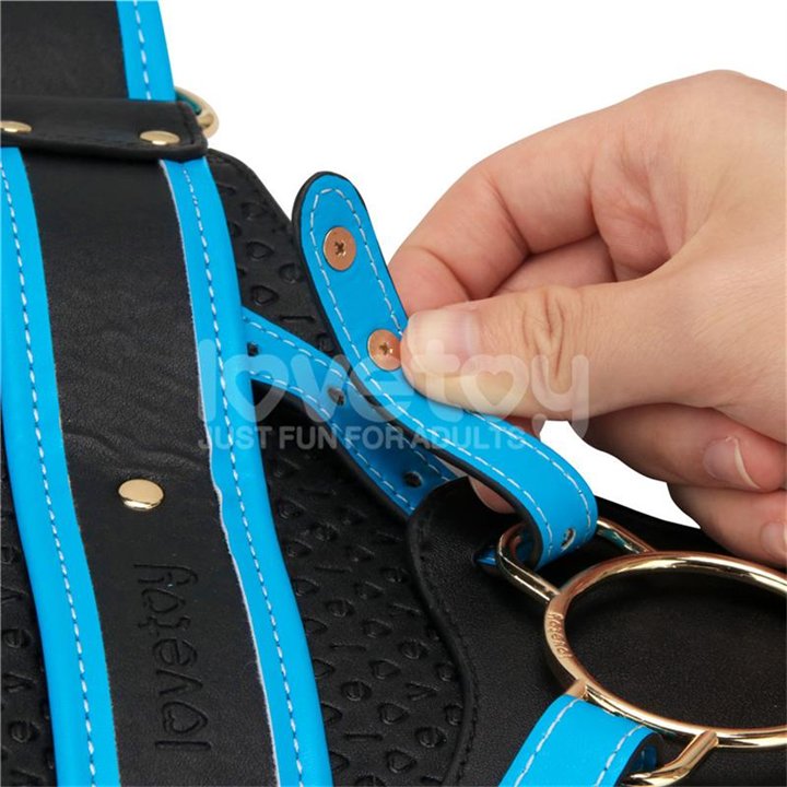 Strap On with Vibrating Dildo 9.5 - LO-LV715403A - Teknashop Ltd