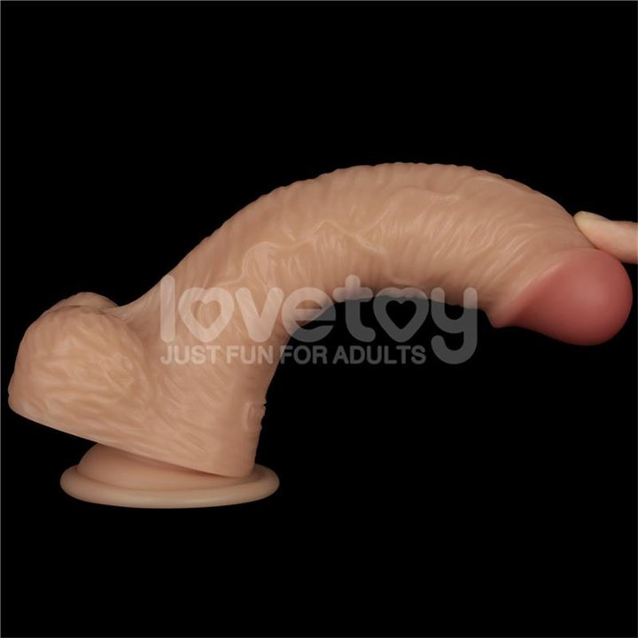 Strap On with Vibrating Dildo 8.5 - LO-LV715402A - Teknashop Ltd