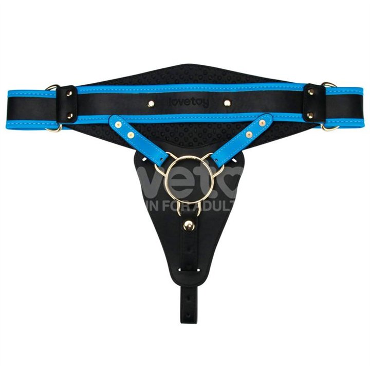Strap On with Vibrating Dildo 8.5 - LO-LV715402A - Teknashop Ltd