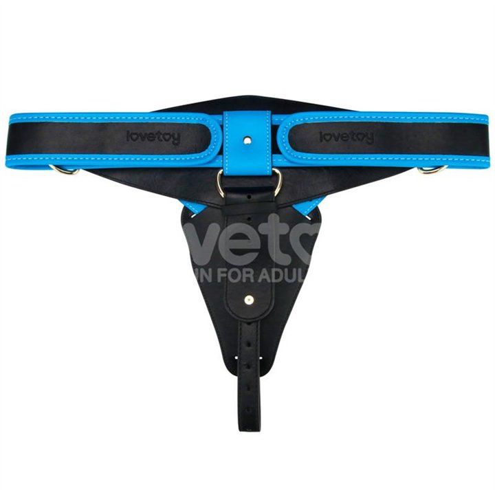 Strap On with Vibrating Dildo 8.5 - LO-LV715402A - Teknashop Ltd