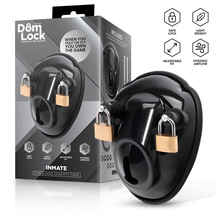 Inmate Chastity Cage with Spacers - DL-083 - Teknashop Ltd