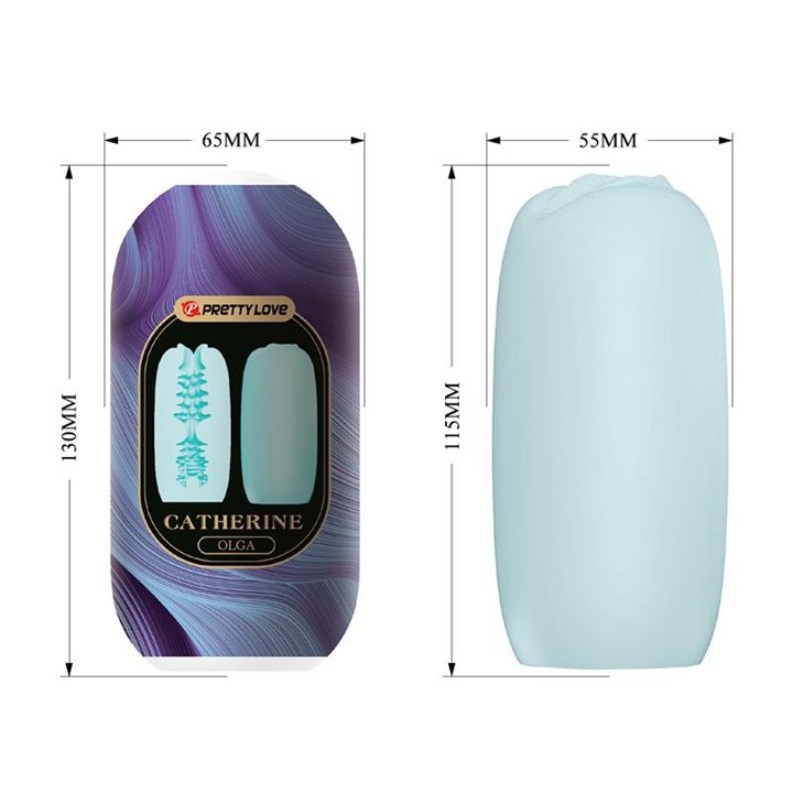 Olga Masturbator Egg Double Texture - BI-014932-4-1 - Teknashop Ltd