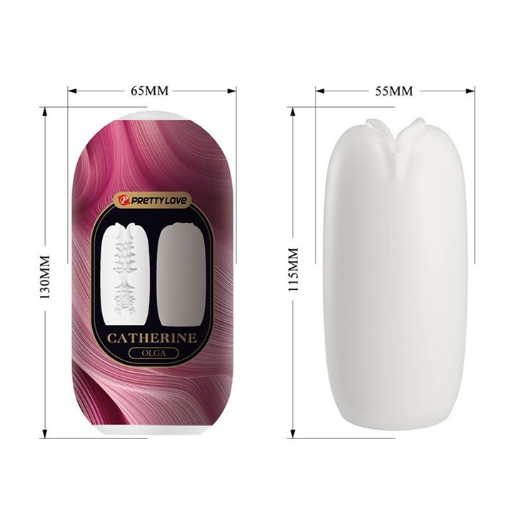 Olga Masturbator Egg Double Texture - BI-014932-4-2 - Teknashop Ltd
