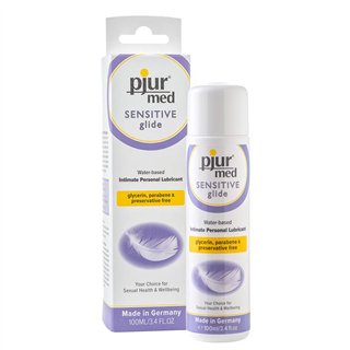 Pjur Med Sensitive Glide 100ml - 12660 - Teknashop Ltd