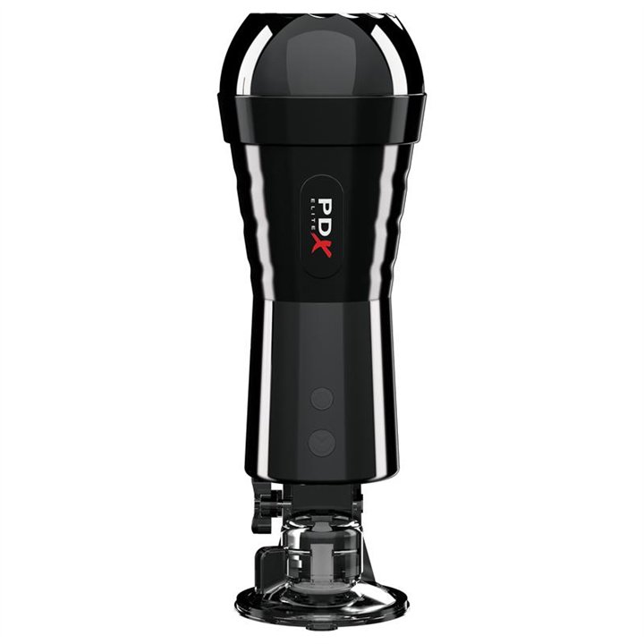 PDX Elite Cock Compressor Vibrating Stroker - RD-509 - Teknashop Ltd