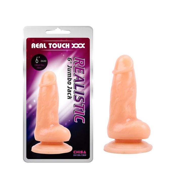 Dildo Realistic T-Skin 6 Jumbo Jack - CN-101707625 - Teknashop Ltd