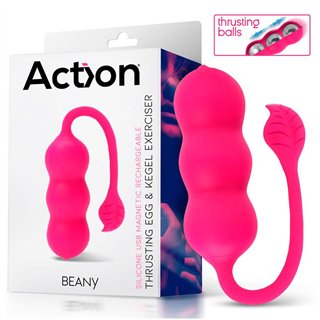 Beany Vibrating Egg and Kegel Exerciser USB Silicone - AC-798 - Teknashop Ltd