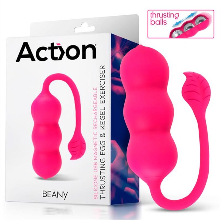 Beany Vibrating Egg and Kegel Exerciser USB Silicone - AC-798 - Teknashop Ltd