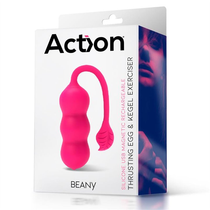 Beany Vibrating Egg and Kegel Exerciser USB Silicone - AC-798 - Teknashop Ltd