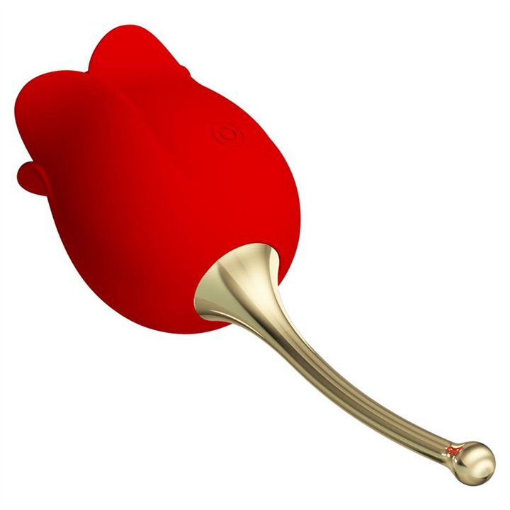 Rose Lover Licking and Vibrating Stimulator - BI-014915 - Teknashop Ltd