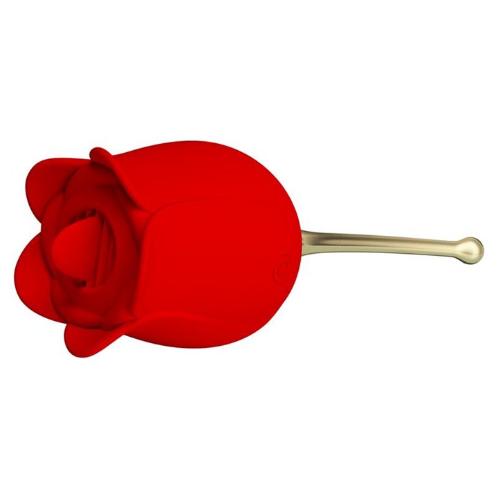 Rose Lover Licking and Vibrating Stimulator - BI-014915 - Teknashop Ltd