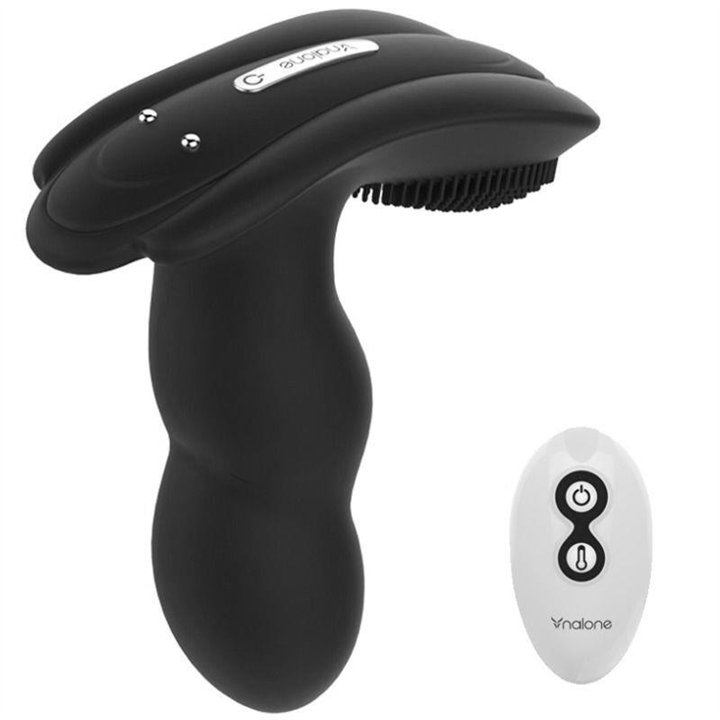 Massager Loli USB Silicone Black - CS-B039 - Teknashop Ltd
