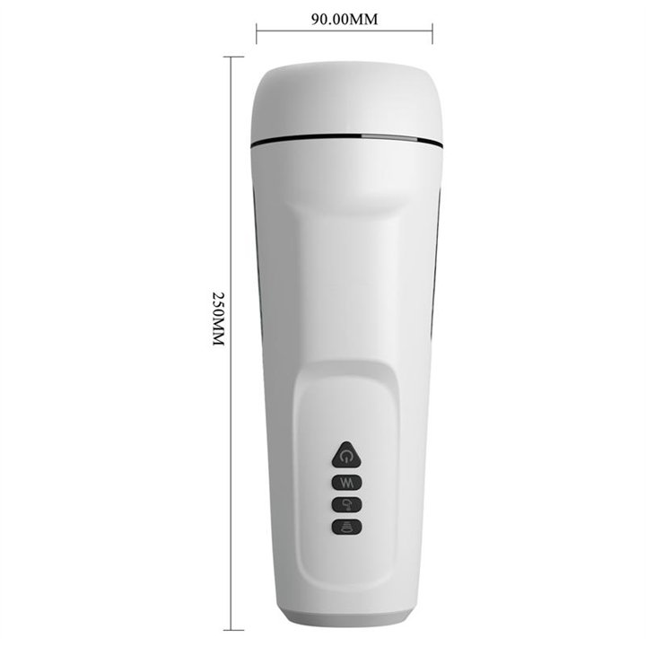Sienna Male Masturbator with Vibration, Sex Talk and Suction - BM-00900T75ZC - Teknashop Ltd