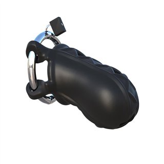 Fantasy C-Ringz Extreme Silicone Cock Blocker Black - PD-5927-23 - Teknashop Ltd