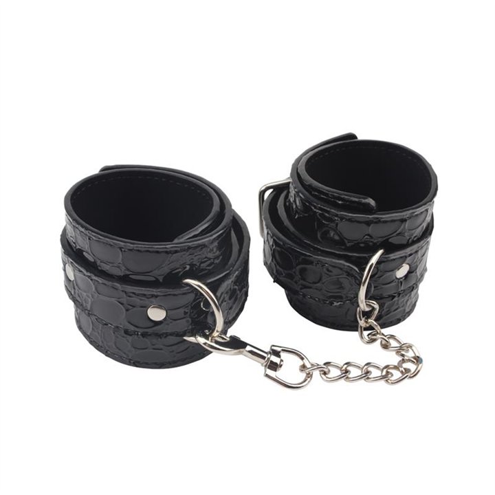 Ankle Cuffs Be Good Black - CN-632125472 - Teknashop Ltd