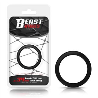 Liquid Silicone Cock Ring 3.4 cm - BR-757 - Teknashop Ltd