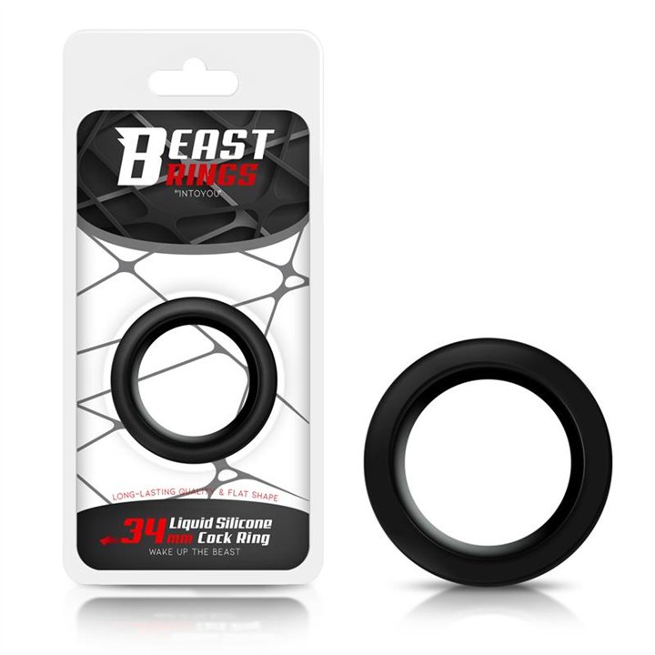 Liquid Silicone Cock Ring 3.4 cm - BR-756 - Teknashop Ltd