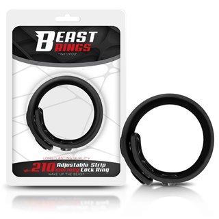 Solid Silicone Adjustable Strip Cock Ring 15-21 cm - BR-754 - Teknashop Ltd
