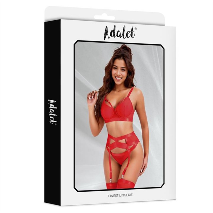 Audrey Set with Garter - A-606 - Teknashop Ltd