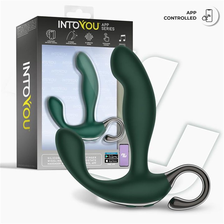 Greeny Prostate Massager with Finger Wiggling and App - IN-668 - Teknashop Ltd