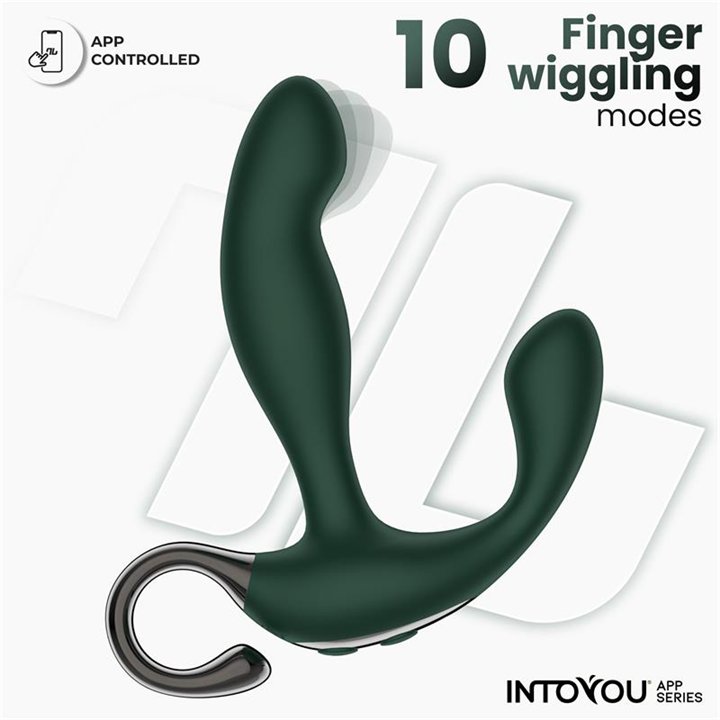 Greeny Prostate Massager with Finger Wiggling and App - IN-668 - Teknashop Ltd