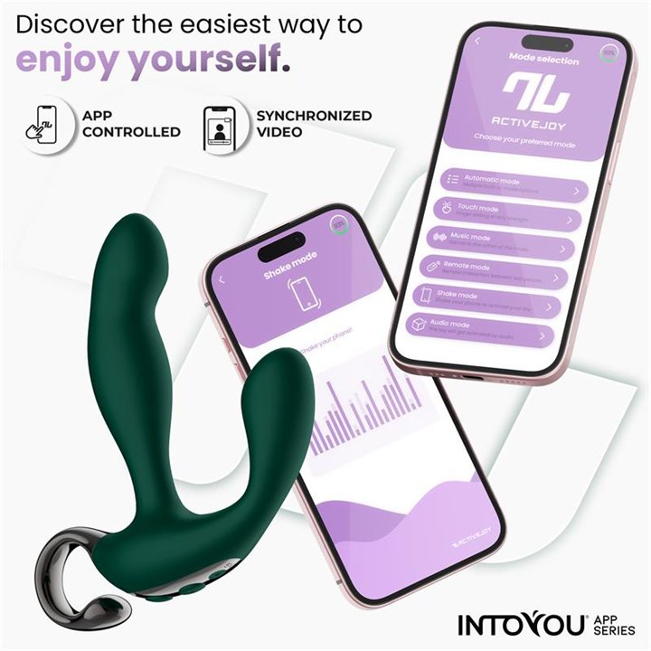 Greeny Prostate Massager with Finger Wiggling and App - IN-668 - Teknashop Ltd