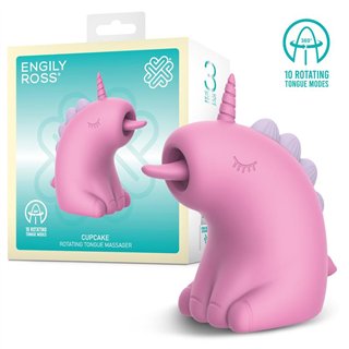 Cupcake 360º Rotating Tongue Massager - ER00681 - Teknashop Ltd