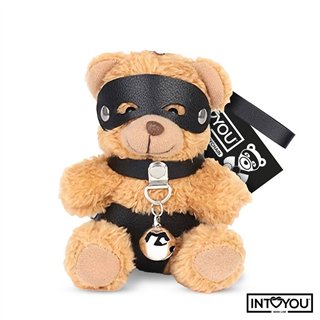 Mimi Keychain BDSM Teddy Bear with Collar and Bell - IB-789 - Teknashop Ltd