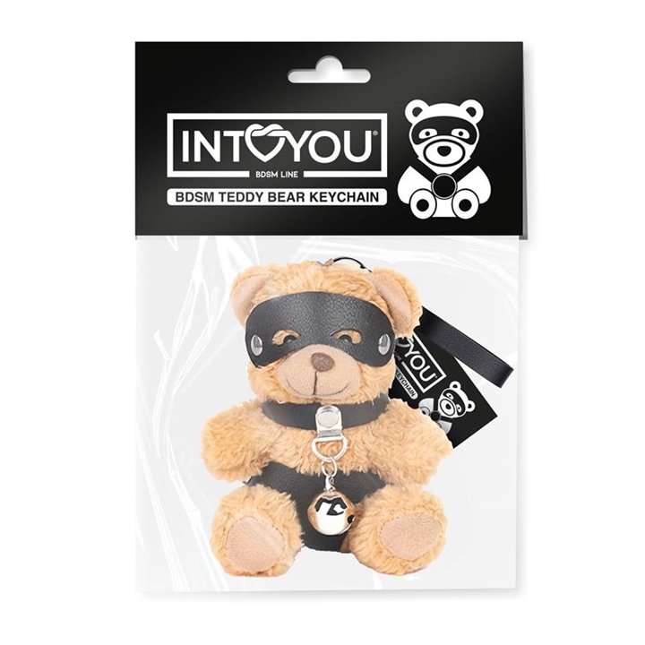 Mimi Keychain BDSM Teddy Bear with Collar and Bell - IB-789 - Teknashop Ltd