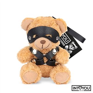 Bearly Keychain BDSM Teddy Bear with Chest Harness - IB-788 - Teknashop Ltd