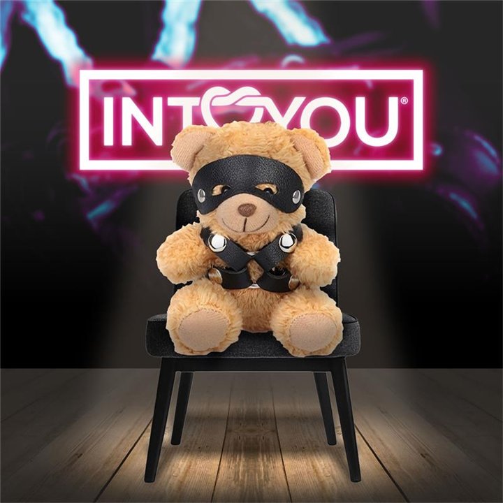 Bearly Keychain BDSM Teddy Bear with Chest Harness - IB-788 - Teknashop Ltd