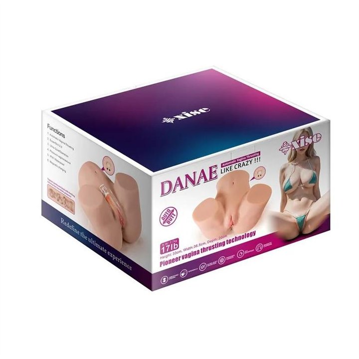 Danae Masturbator with Thrusting 7.7 kg - SQ-MAR50120 - Teknashop Ltd