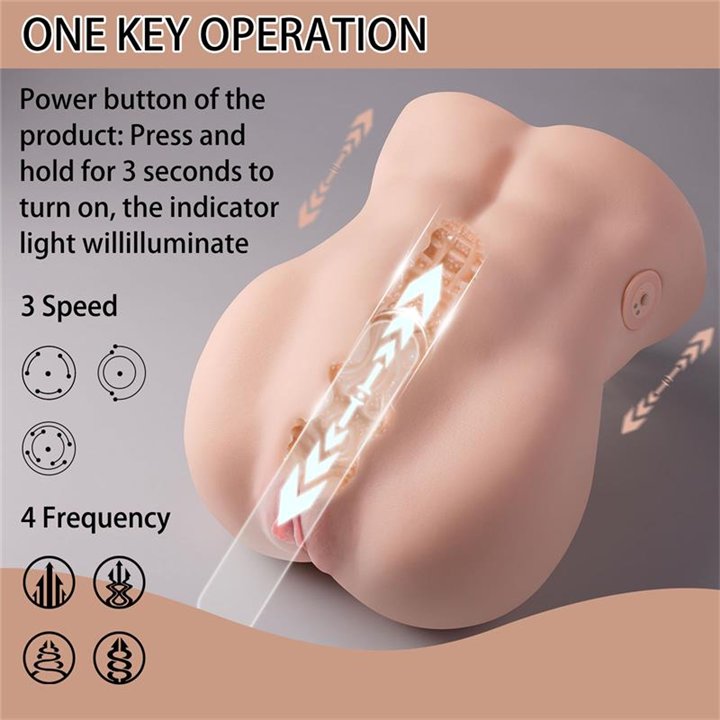 Lydia Thrusting Masturbator 6.5kg - SQ-MAR50124 - Teknashop Ltd