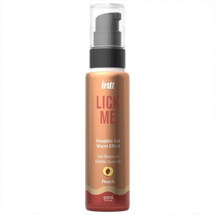 Lick Me Peach Kissable Gel with Warm Effect 50ml - 5600781416318 - Teknashop Ltd