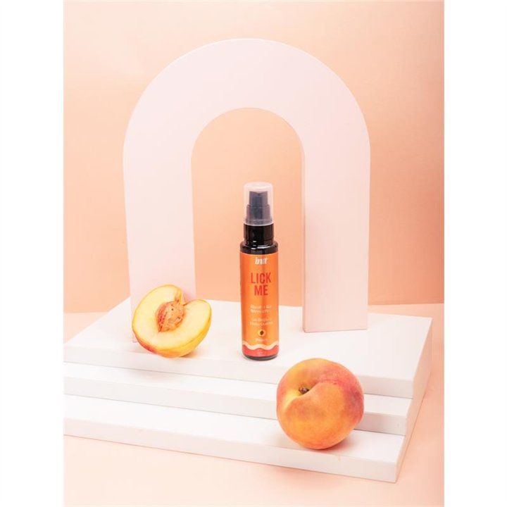 Lick Me Peach Kissable Gel with Warm Effect 50ml - 5600781416318 - Teknashop Ltd